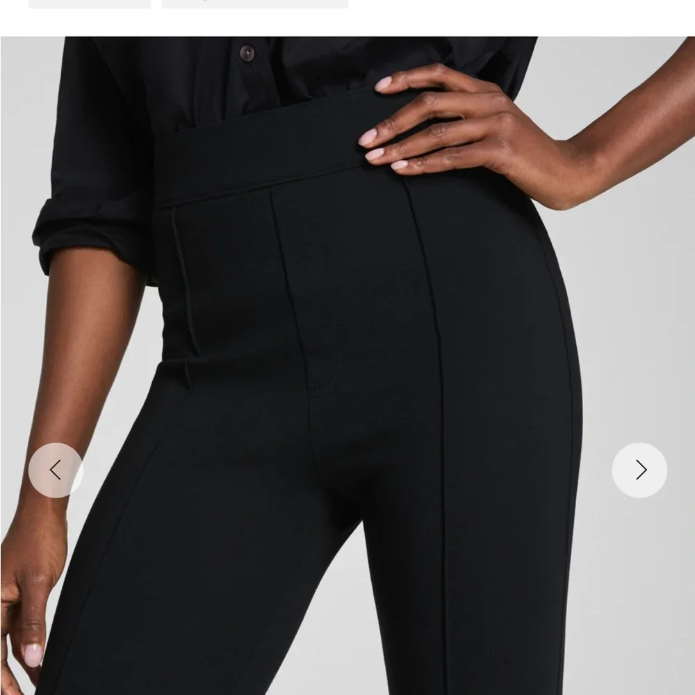 SPANX Black Flare Women's Pants - Picture 2 of 10